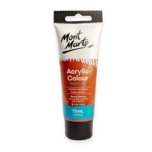 Acrylic Colour Paint Signature 75ml (2.5 US fl.oz) Tube - Burnt Sienna