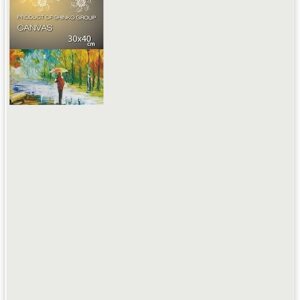 Stretched Cotton Canvas on Wooden Frame Size 40X40 cm